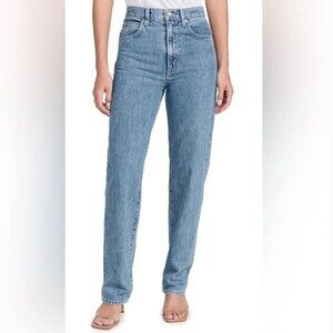 SLVRLAKE Women's Straight Leg Jeans - Light Blue
